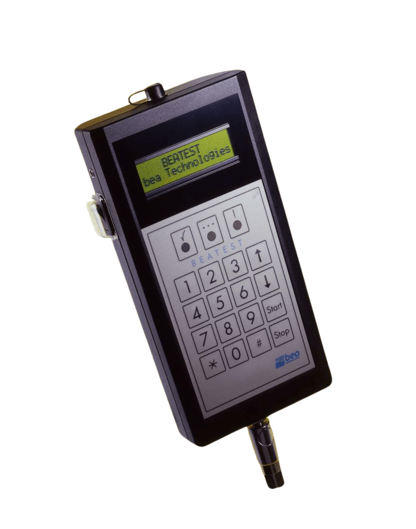 Integrity Test Machine — handheld reader