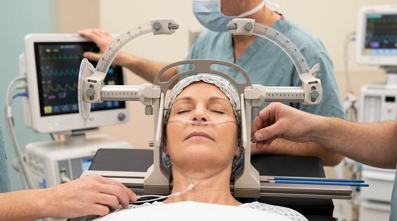 Full airway access for anesthesia
